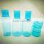 7pcs cheap color plastic travel bottle set travel bottle kit bottle container