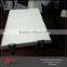 Custom design white and black plastic oblate rectangle suitcase