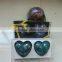and mosaic glass ball in different color christmas decor hearts for Christmas home decoration