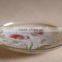 Patterned glass plate/Glass dinner plates/wholesale clear glass plates