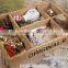 Simple multicolor wooden sewing boxes