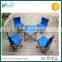 Outdoor Folding Table and Chair Set for Fishing and Camping picnic