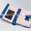 Red-Blue-Brown Color Genuine Cowhide leather Women wallet card holder