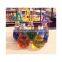 Hot Selling 50ml Mini Light Bulb Shaped Aluminum Scrwe Cap PET Shaker