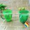 280ml plastic color changing plastic mugs with handles
