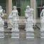 hot sale hard carved large four season garden marble statue