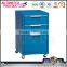 Livingroom furniture metal mobile storage cabinet 3 drawer steel movable cabinet