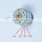 Micro Stepper Motor 2 Phase 4 Wires 4mm Shaft Length Mini Stepper Motor 5V