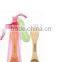 Hot selling Natural bamboo spoon and fork on one pcs for fruit