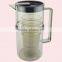 1800ml Drinking Set Insulated Plastic Cooler Water jug set with 4 Cup