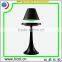 Wholesales levitating led ul clip lead crystal table lamps black-clear