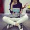 OEM china wholesale lady tops brand fashion t-shirt for women