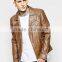 Brown Leather Motorbike Jacket