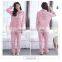 Pure cotton leisurewear suit long-sleeve plus-size pajamas sets women in the spring