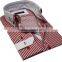 Italian mens designer shirts man double collar fashion shirts
