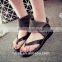 HFR-YS30 2015 summer in Europe and America belt buckle wild beach flip flat Roman style sandals