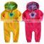 New arrival latest design hoodie baby clothes long sleeve kid romper winter Wholesale children's baby clothes clothing set