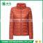Popular Style Pink Color Women Ultralight Goose Down Jacket for Winter