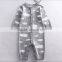 western infant toddler baby cotton knitted jumper romper with hat