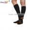 Custom Fancy Spandex Nylon Compression Men Socks / Sport Running Men's Compression Knee High Socks