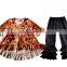 Baby Fall Ruffle Clothes for Halloween Pumpkin Lovely Style Clothing