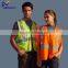 Reflective flashing led safety working vest