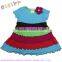 Summer stylish knitting girl dress