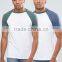 T-Shirt With Contrast Raglan Sleeves