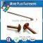 Made In Taiwan Special Fastener Parts with Different Materials Brass Titanium Bronze Copper Stainless Steel Carbon Alloy Steel