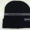 100% Acrylic Wholesale Blank Beanie Plain Beanie With Custom Tags