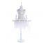 Blue long dress beautiful forzen princess costume