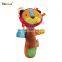 HBtoy #APQ001-3 Aipinqi 20cm Hand bell with rattle lion toy