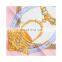TOROS ladies 55*55 square pure head turkish silk scarf for hair wrapping