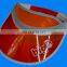 2017 Hot Sale!!! PVC Sun Visor Cap With Logo Design