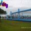 Bule color Oxford paintball nets inflatable paintball field netting