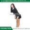 Competitive price OEM Breathable lapel Long Sleeve pure black dress
