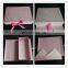 Ribbon and magnet closure cardboard folding box, folded box, paper foldable box
