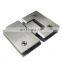 High Profile Stainless Steel Sheet Metal Stamping Furniture Hardware Glass Door Hinge