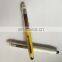 flash light ball point pen promotion metal ball pen screen touch pen stylus pen