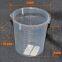 100% new plastic 100ml pp beaker for laboratory test