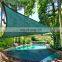 Hot sale high quality HDPE triangle sun shade sail net for swimming pool