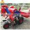 Mini rice paddy combine harvester machinery thresher price