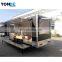 shawarma food cart fast food kiosk design outdoor mobile food trailer