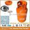 EXPORT NIGERIA KENYA TANZANIA GHANA PORTABLE BUTANE 12.5KG LPG GAS CYLINDER, LPG CYLINDER WITH CAMPING BURNER STOVE FOR COOKING
