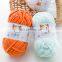 Yarncrafts fancy carpet Hand Knitting 100% polyester chenille super chunky yarn