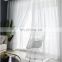 Polyester cheap jacquard germany sheer white curtains