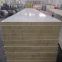 High Quality 50mm Prefabricated House Rock Wool Sandwich Walls Panel
