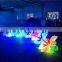 Colorful LED Inflatable Flower ,Inflatable Flower Chain,Inflatable Flower Rope For Wedding And Party Event