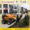 HYSOON compact skid steer loader with backhoe