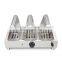 electric hongkong egg waffle warmer display snacks food warmer showcase for waffle bakery for sale
